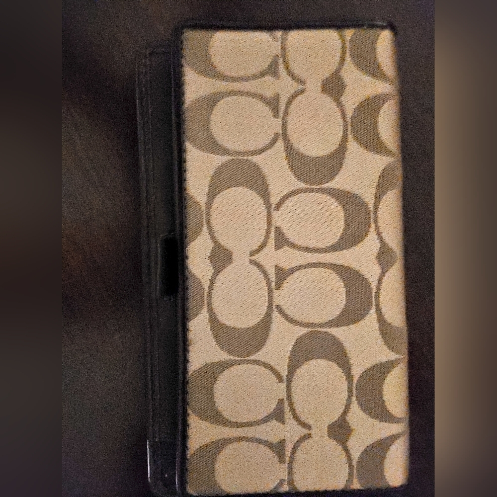 Coach check book holdet
